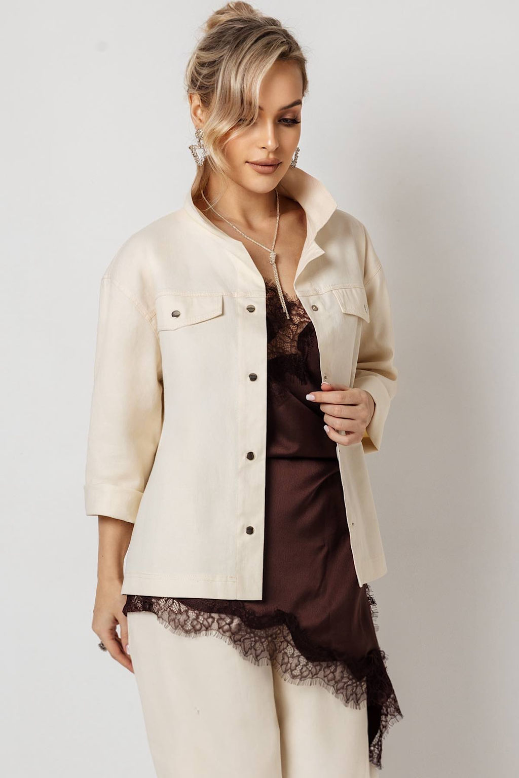 Жакет женский 4281/26/Бежевый