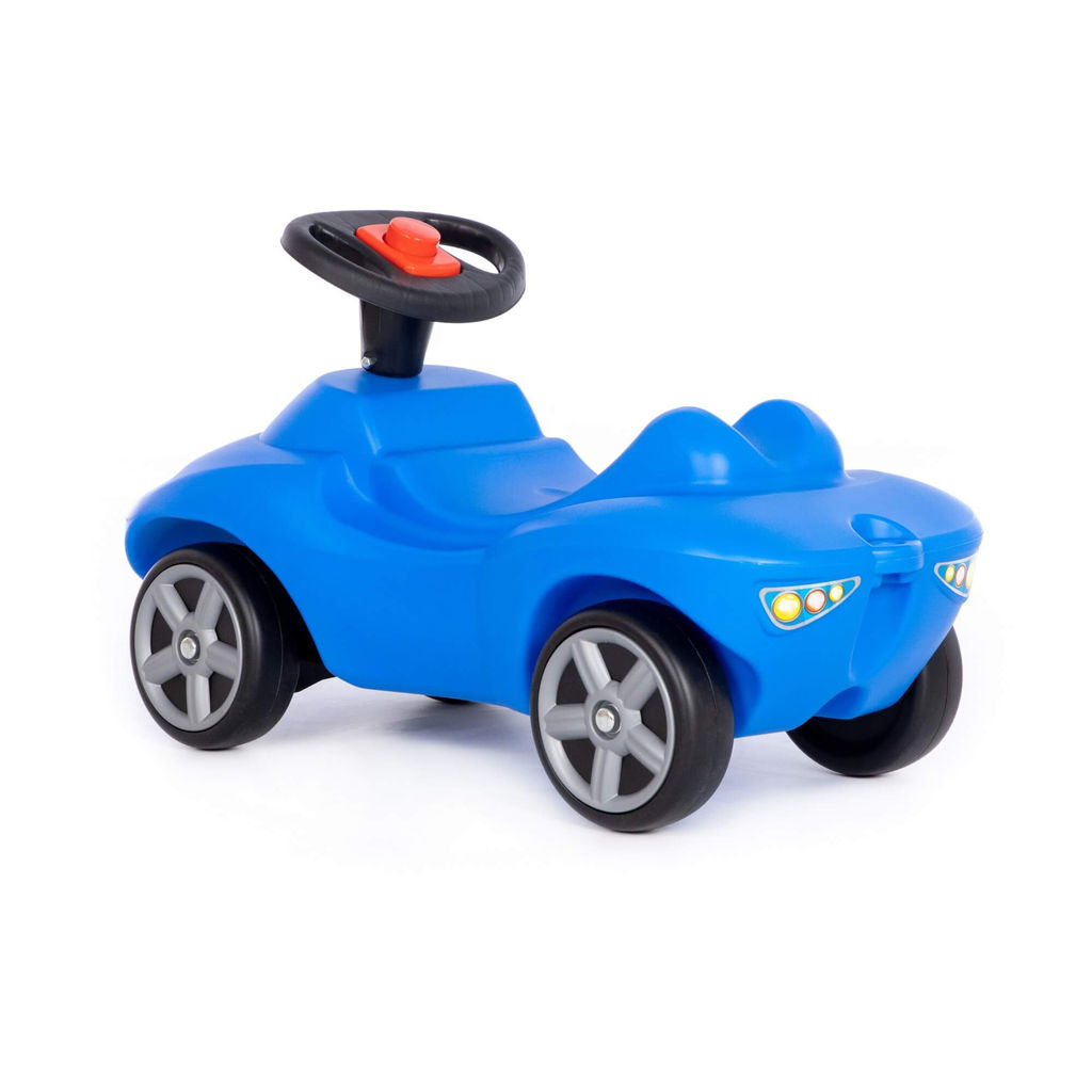 Каталка-автомобиль Полиция со звуковым сигналом - Полесье фото 9