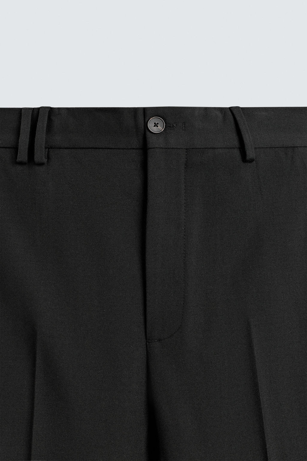 PANTAL?N STRAIGHT FIT CONFORT / Negro - Zara фото 8