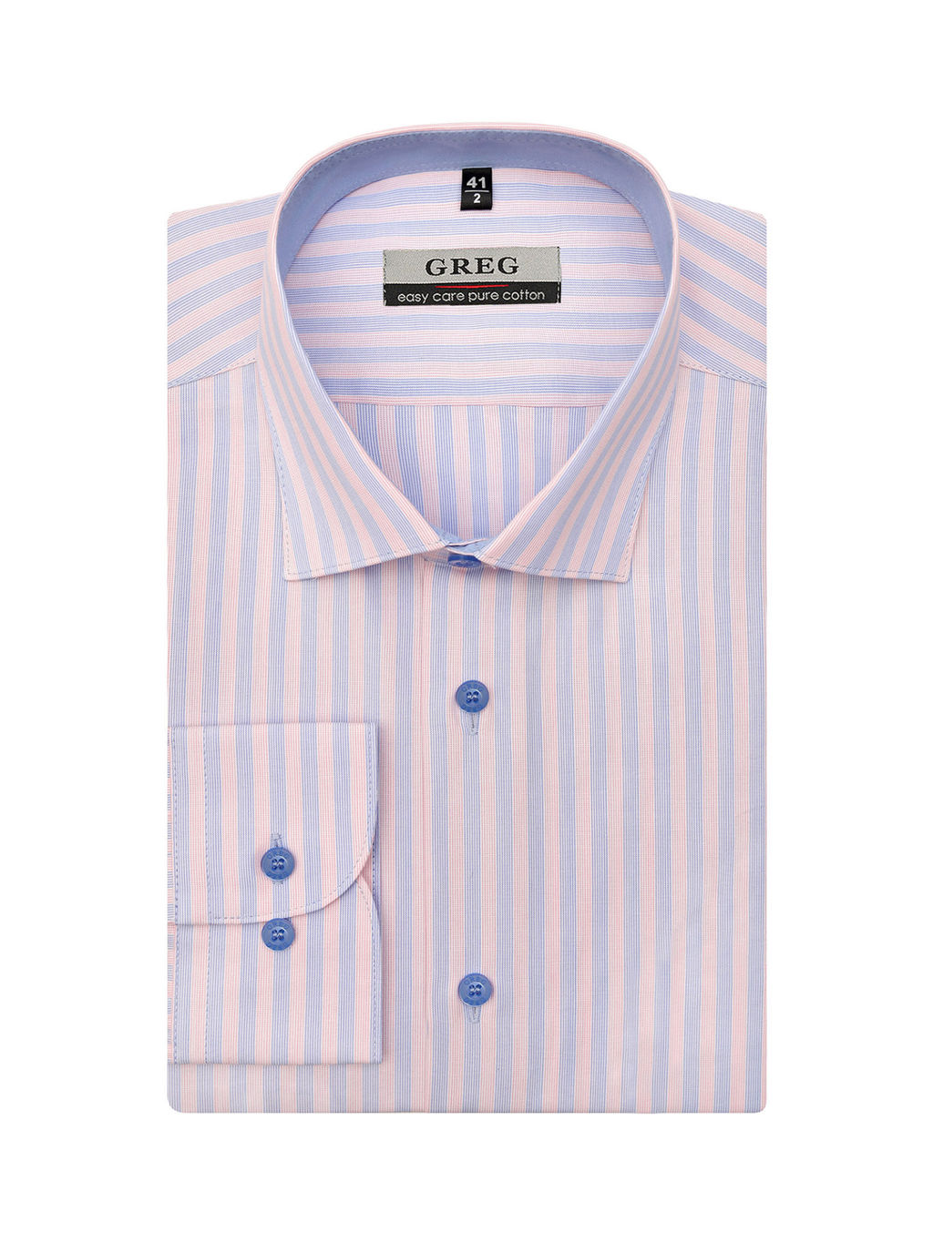 Сорочка мужская длинный рукав GREG 261/231/3524/Z/1  фото 4