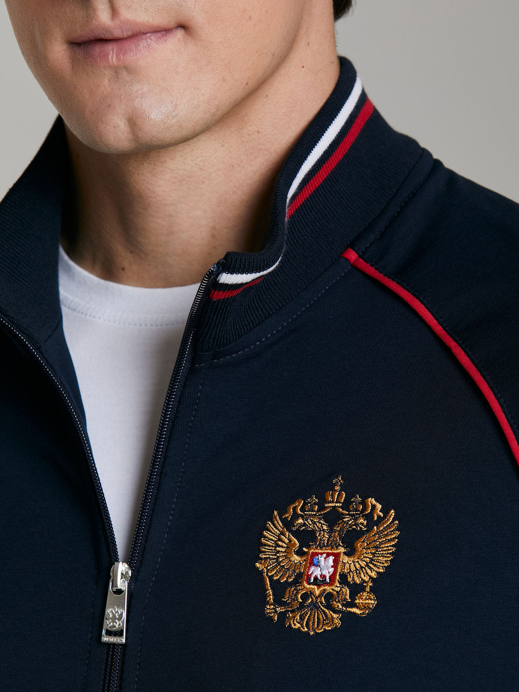 Спортивный костюм мужской RUSSIA 11M-RR-1488 - Addic фото 5