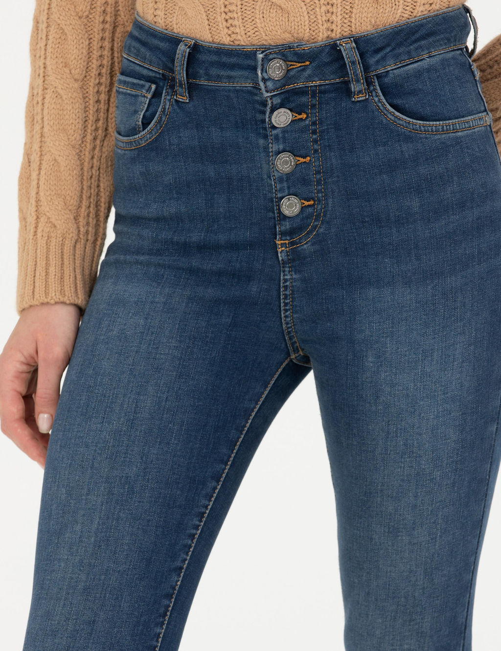 Koyu _ndigo Skinny Fit Jean Pantolon