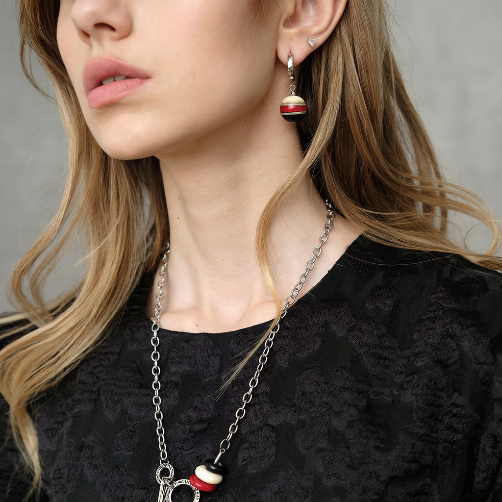 Серьги из муранского стекла IMPULSE LC3439 - Vloes фото 4