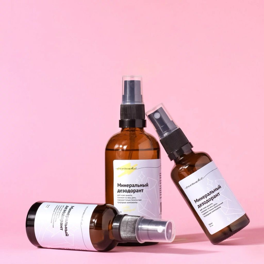 Минеральный дезодорант, 100 мл - Ecomake фото 4