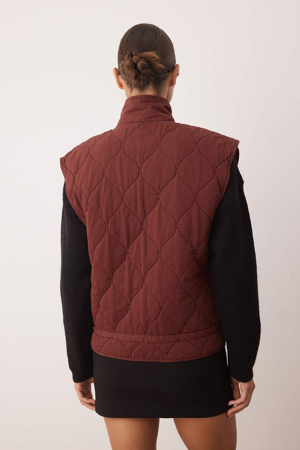 Kahverengi Oversize Yelek TWOAW26YE00032 - Trendyolmilla фото 4