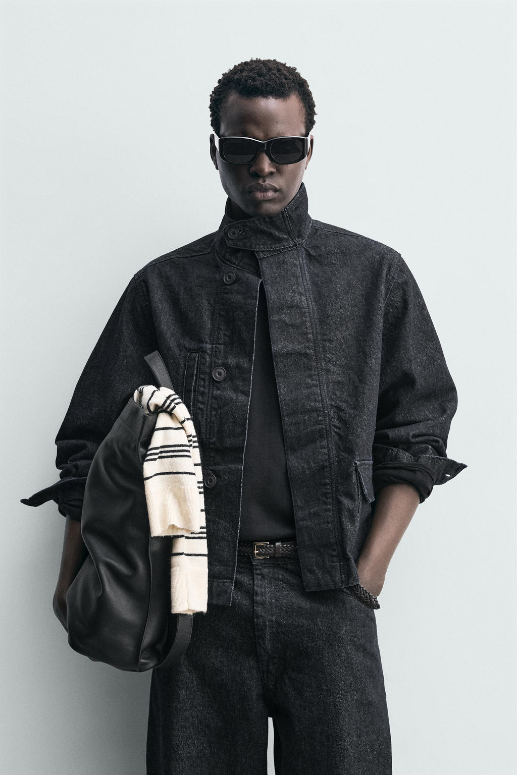 DENIM JACKET WITH POCKETS - Zara фото 2