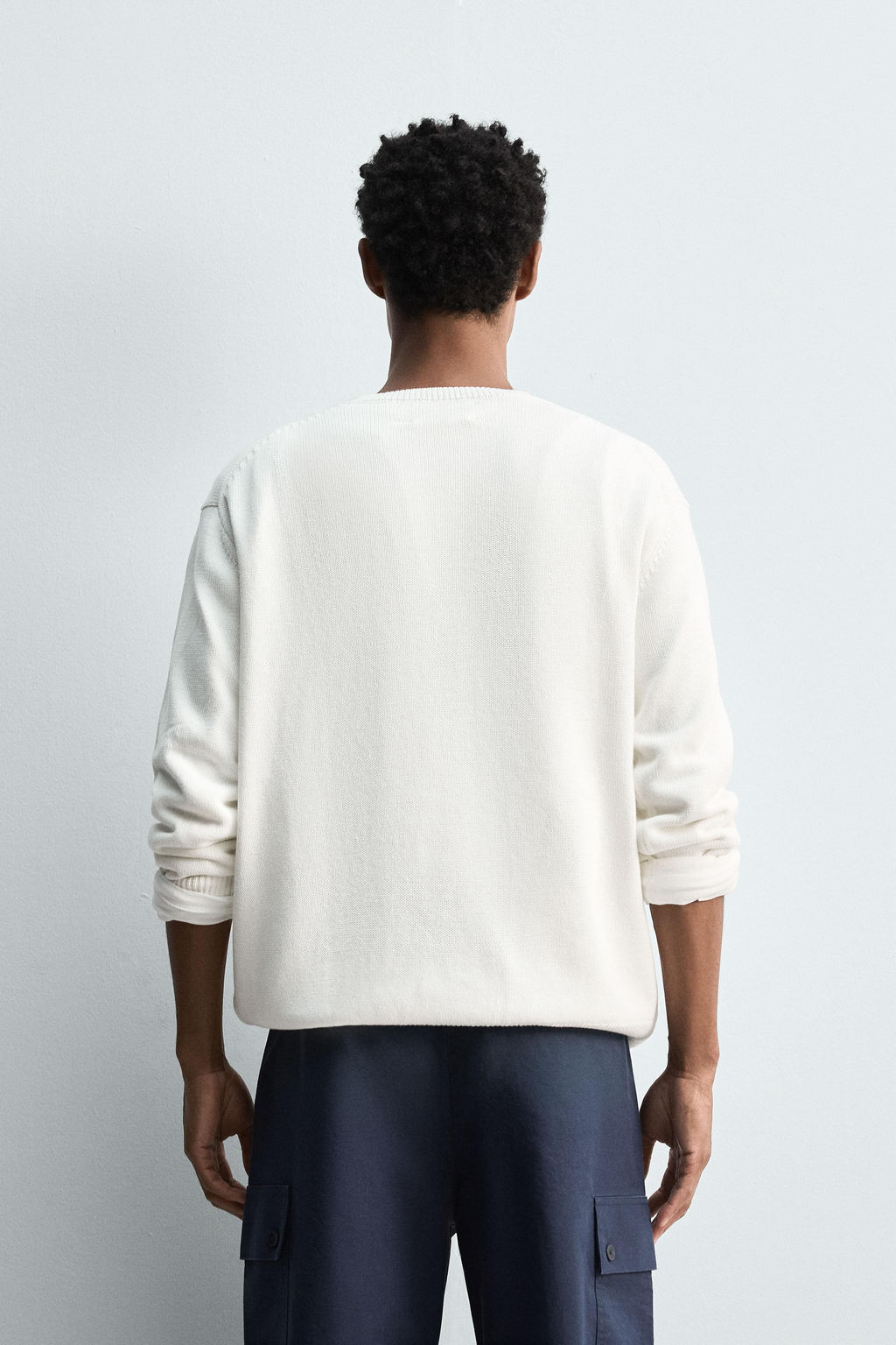 COTTON-HEMP SWEATER - Zara фото 3