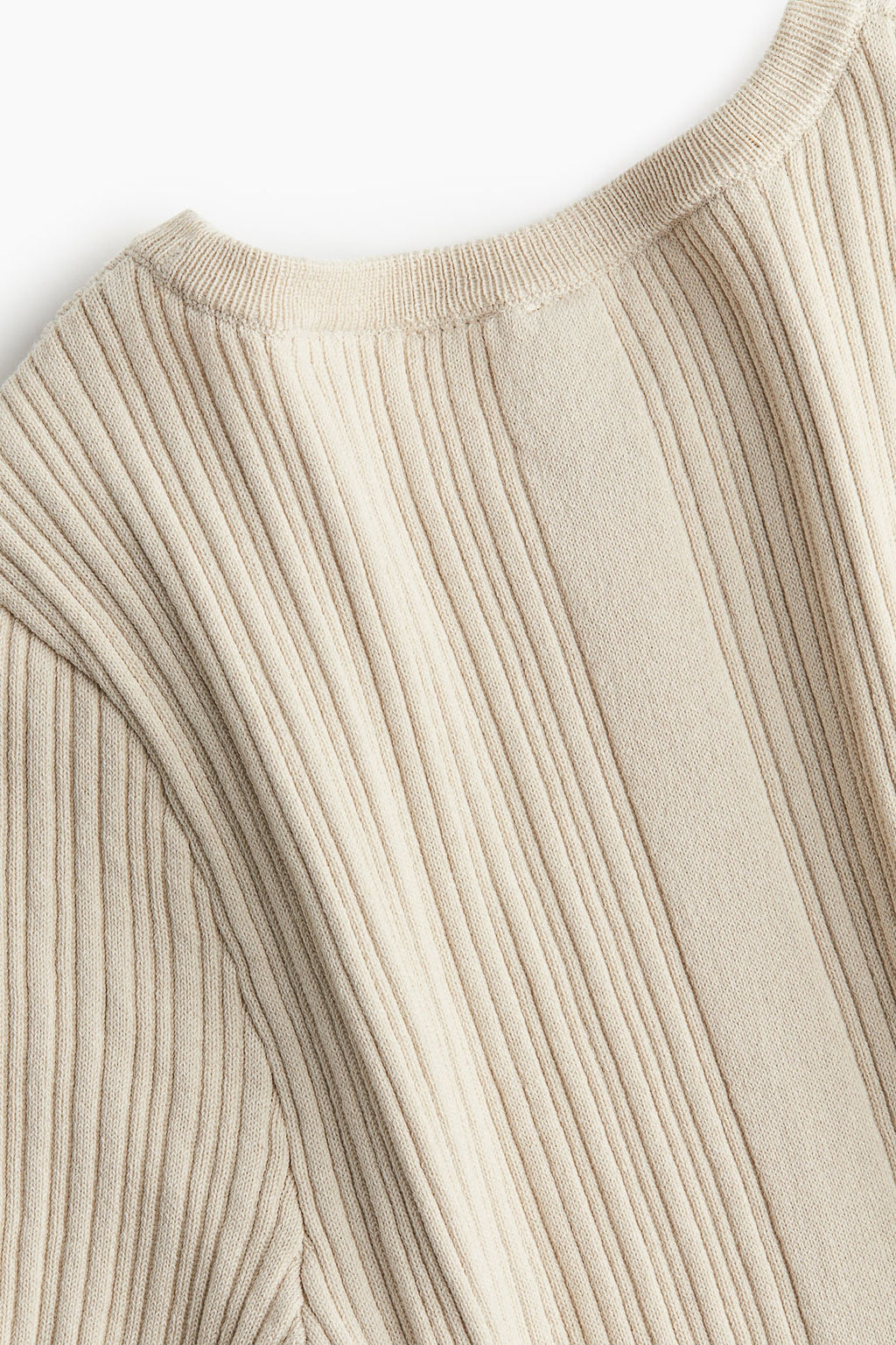 Vestido ajustado en punto de canale - H&m фото 6