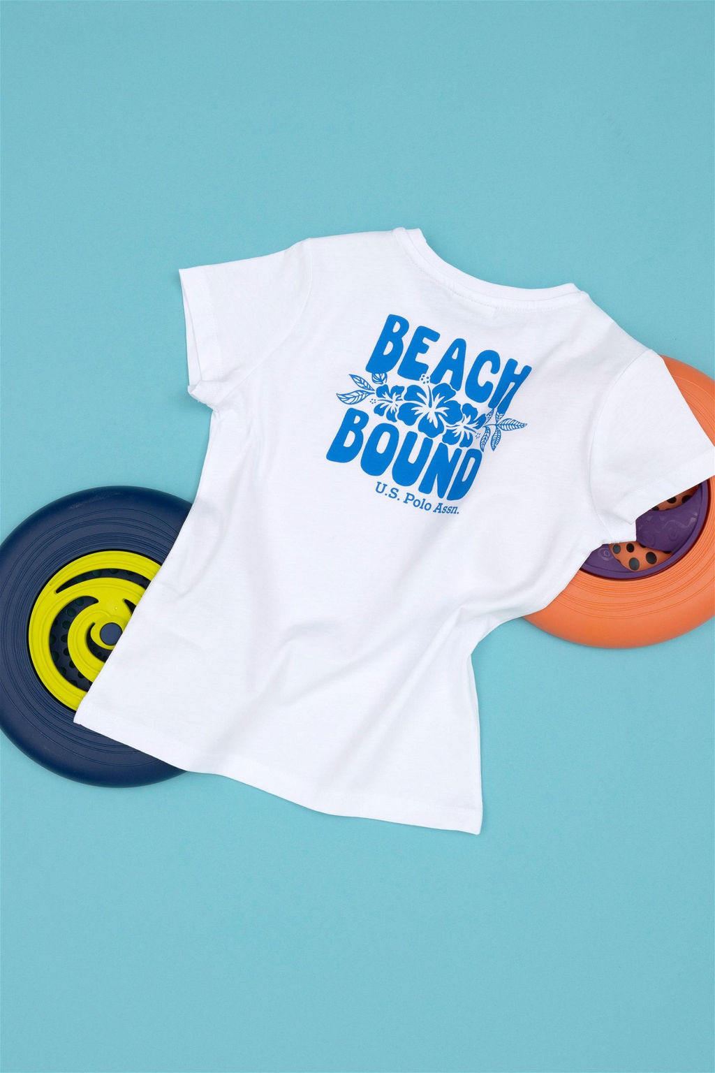 Белая футболка с круглым вырезом для мальчика Неожиданная скидка в корзине - U.s. polo assn фото 4