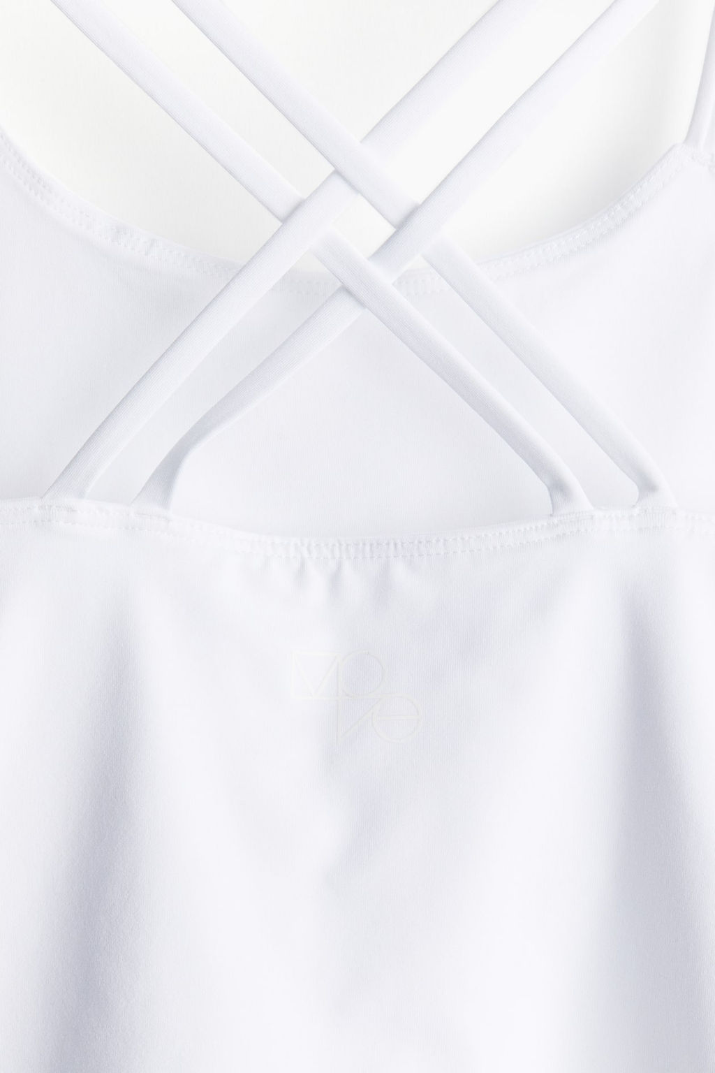 Top de deporte corto en DryMove - H&m фото 6