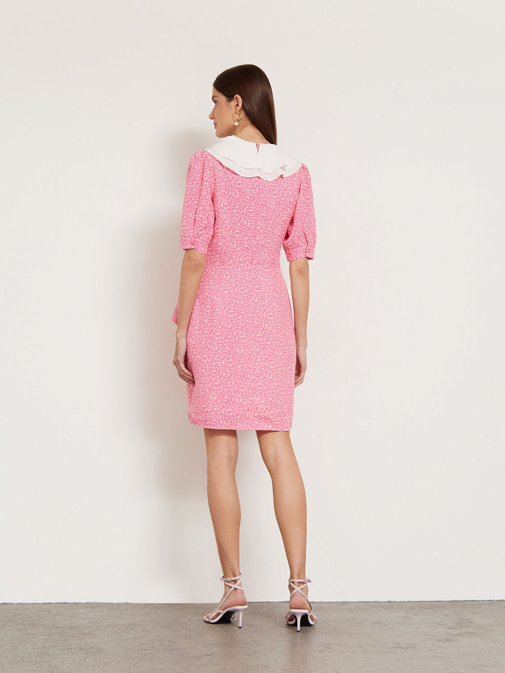 Платье с декоративным воротником PL1413/axilla - Emka фото 5