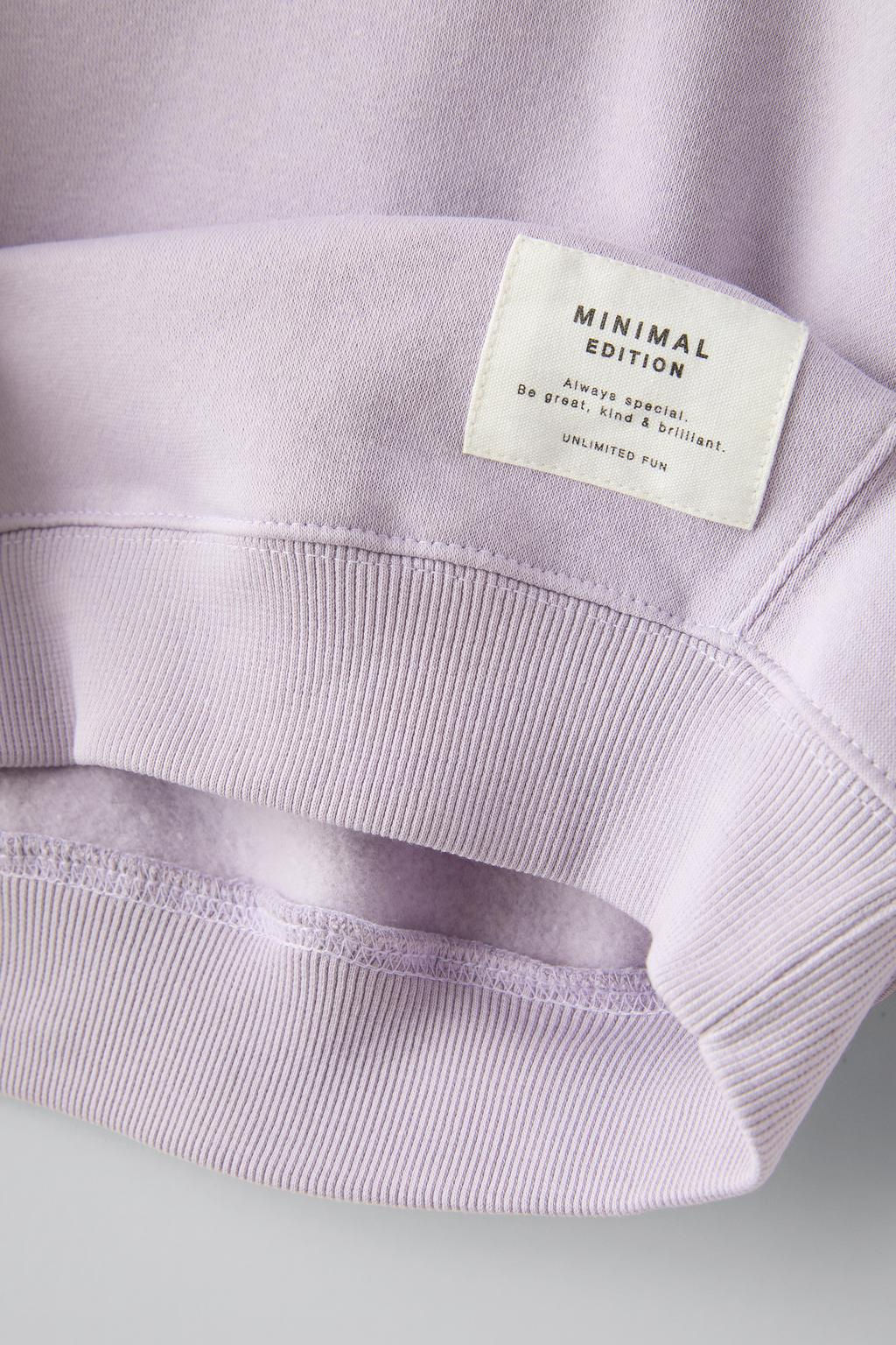 SWEATSHIRT AND JOGGER TROUSERS CO-ORD WITH LABEL - Zara фото 7