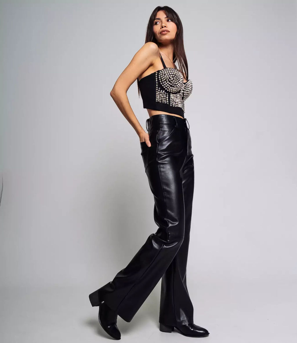 Топ #КТ203 (3), чёрный - Dommod фото 2