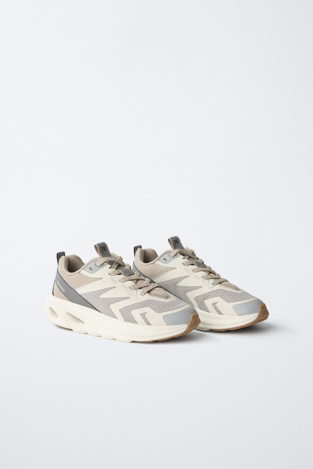 ZAPATILLA DEPORTIVA MULTIPIEZAS / Gris - Zara фото 2