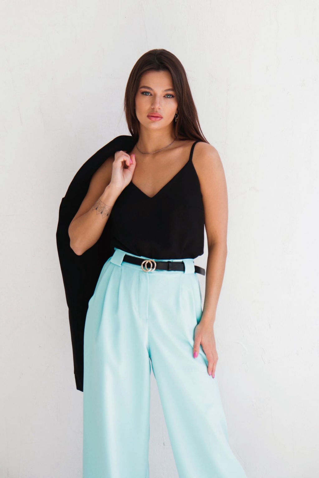 1818 Топ базовый чёрный - Martichelli фото 8