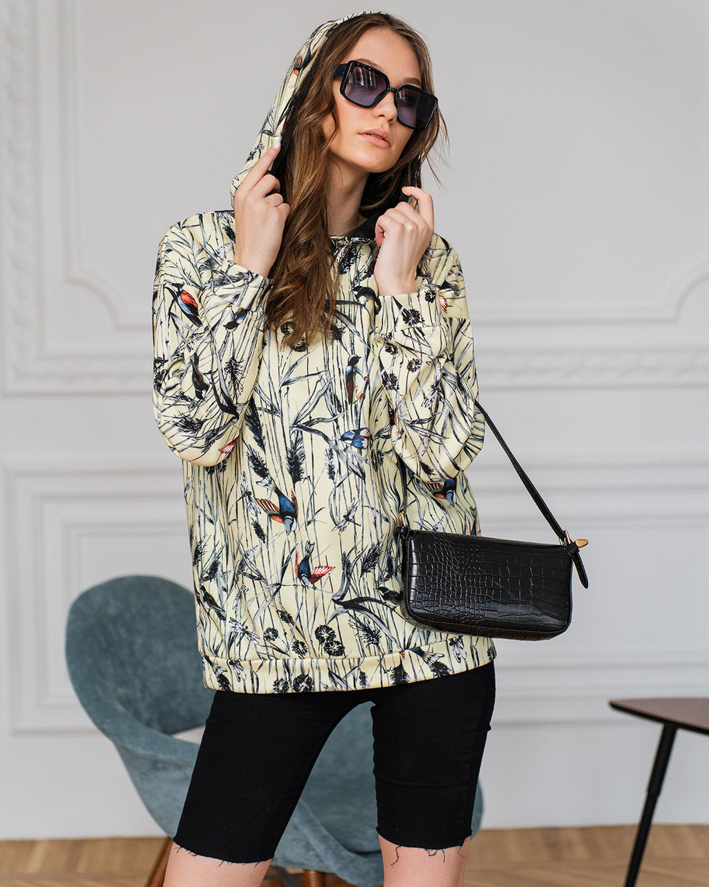 Худи с принтом HPP002