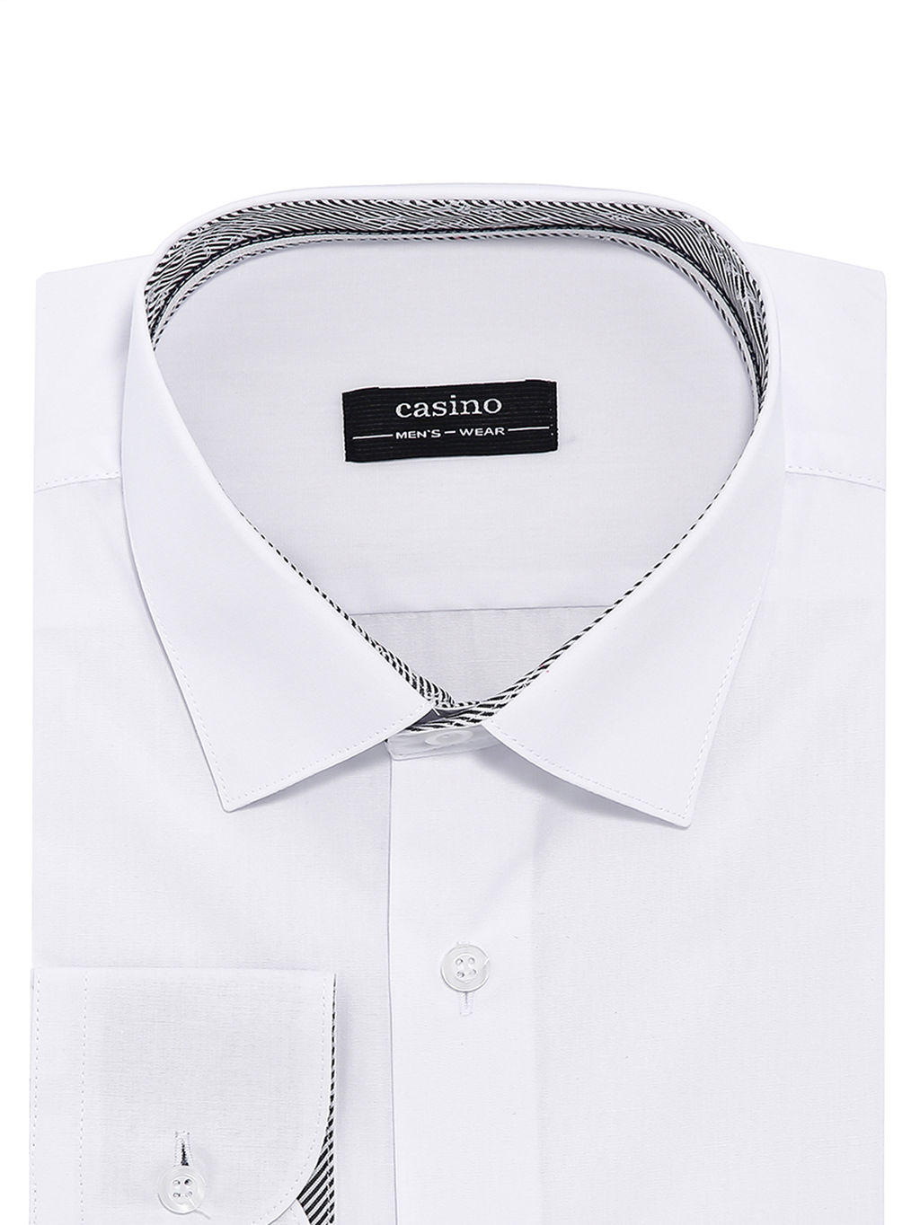Сорочка мужская длинный рукав CASINO c100/157/ice/Z/17p
