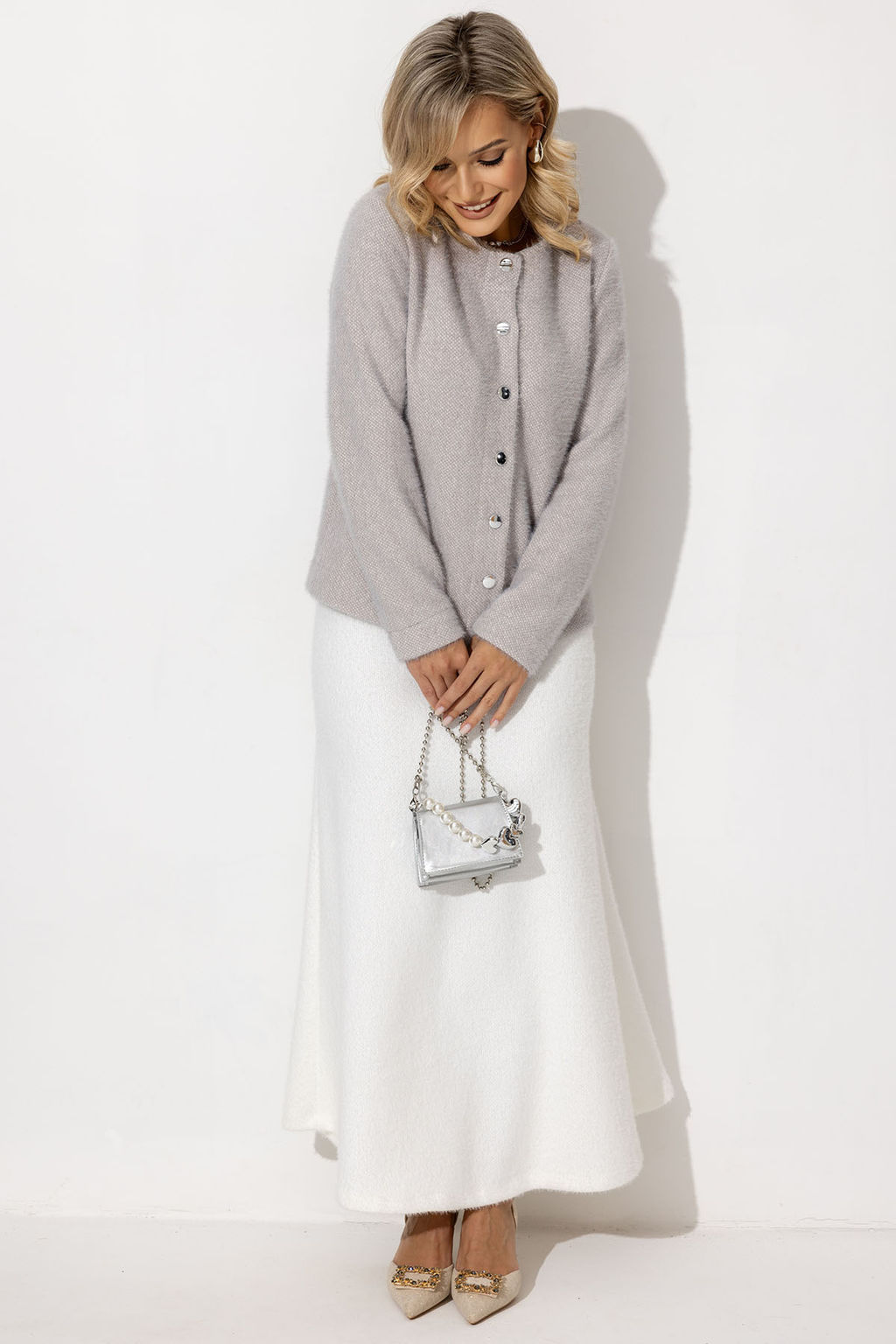 Жакет женский 4351/07/Серый - Rise фото 2