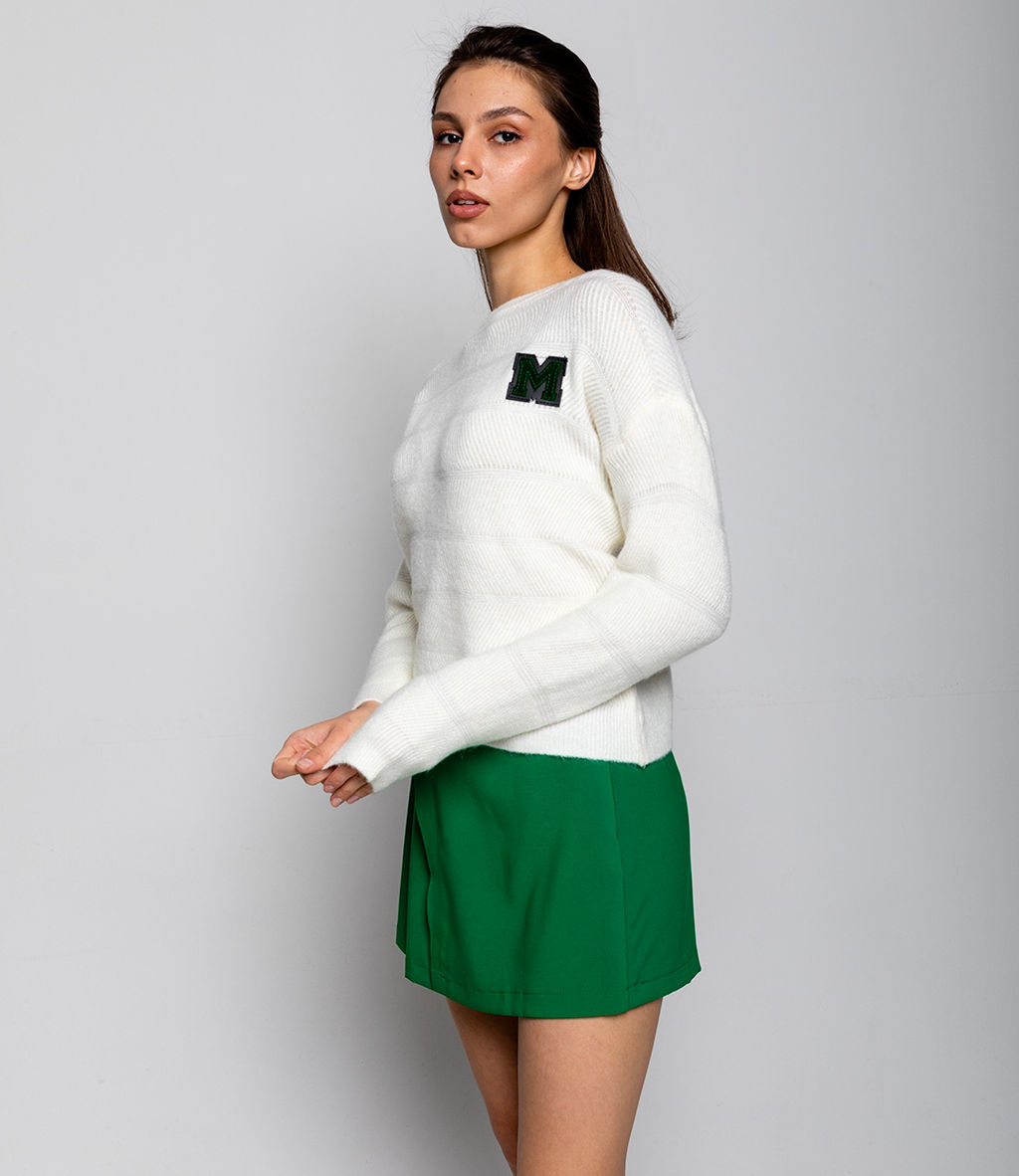 Джемпер #КТ299, молочный - Dommod фото 2