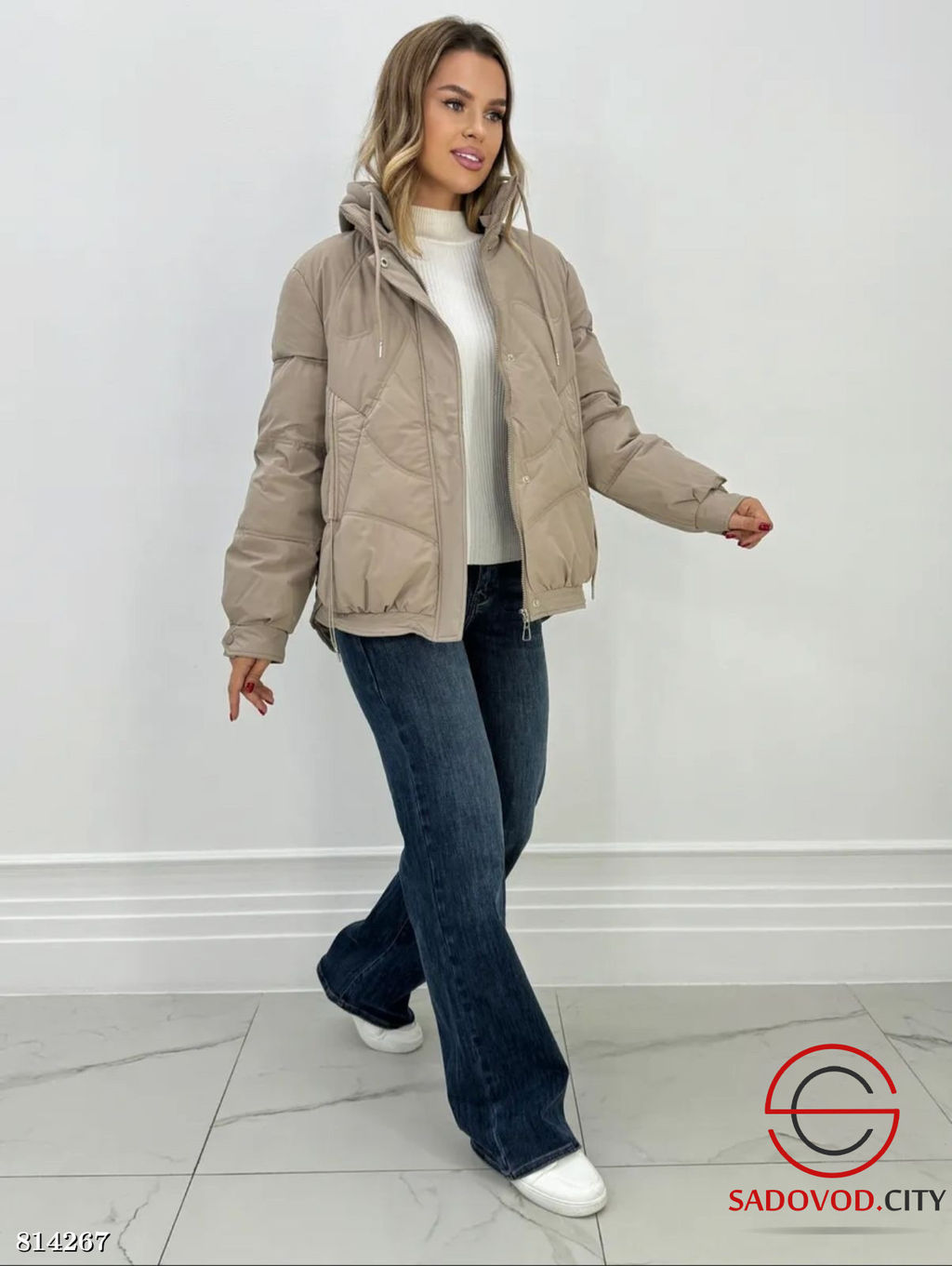 Женская куртка с капюшоном - Bruno фото 10