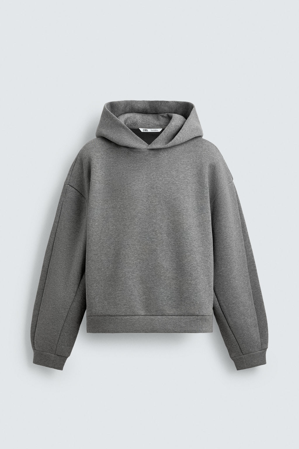 COMPACT BOXY FIT HOODIE - Zara фото 8