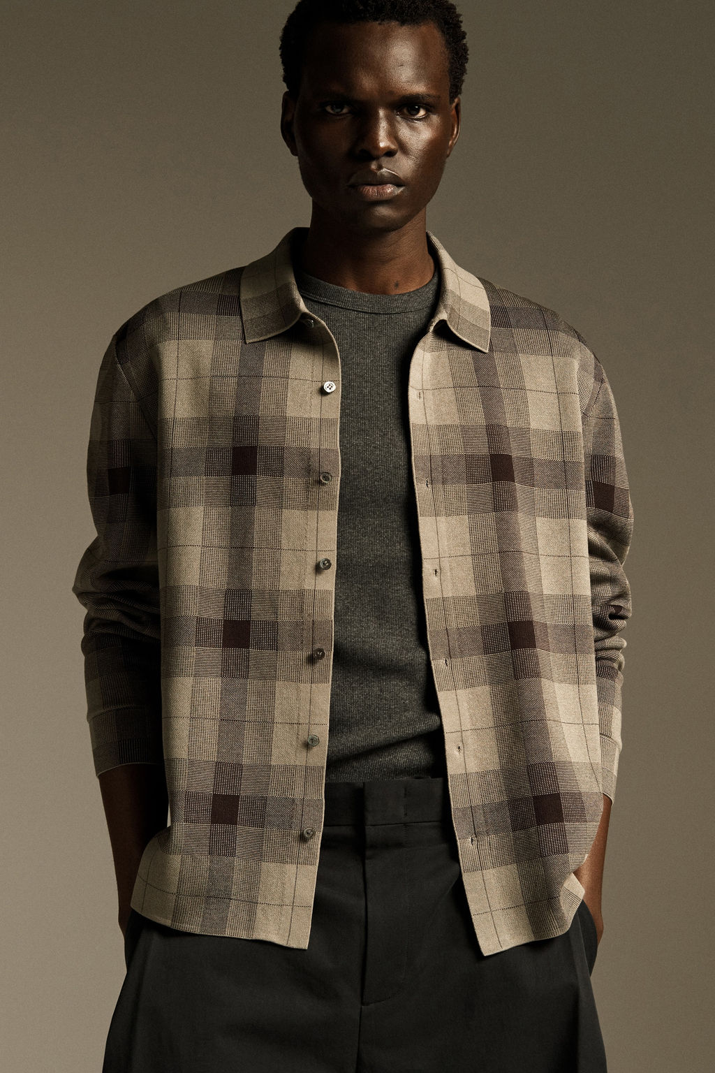 CAMISA DE PUNTO DE ALGOD?N RELAXED FIT - H&m фото 9