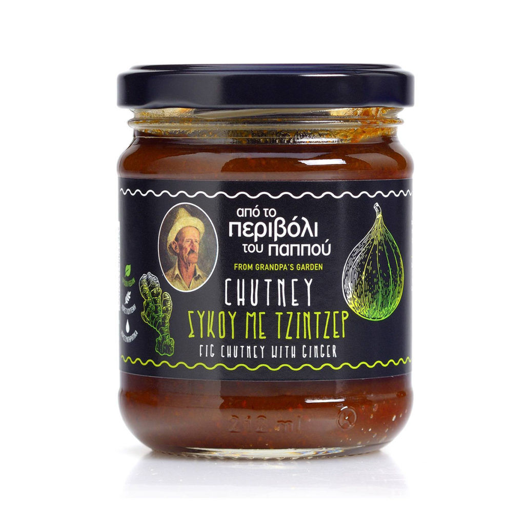 СОУС ЧАТНИ ИЗ ИНЖИРА С ИМБИРЕМ 220г стекло