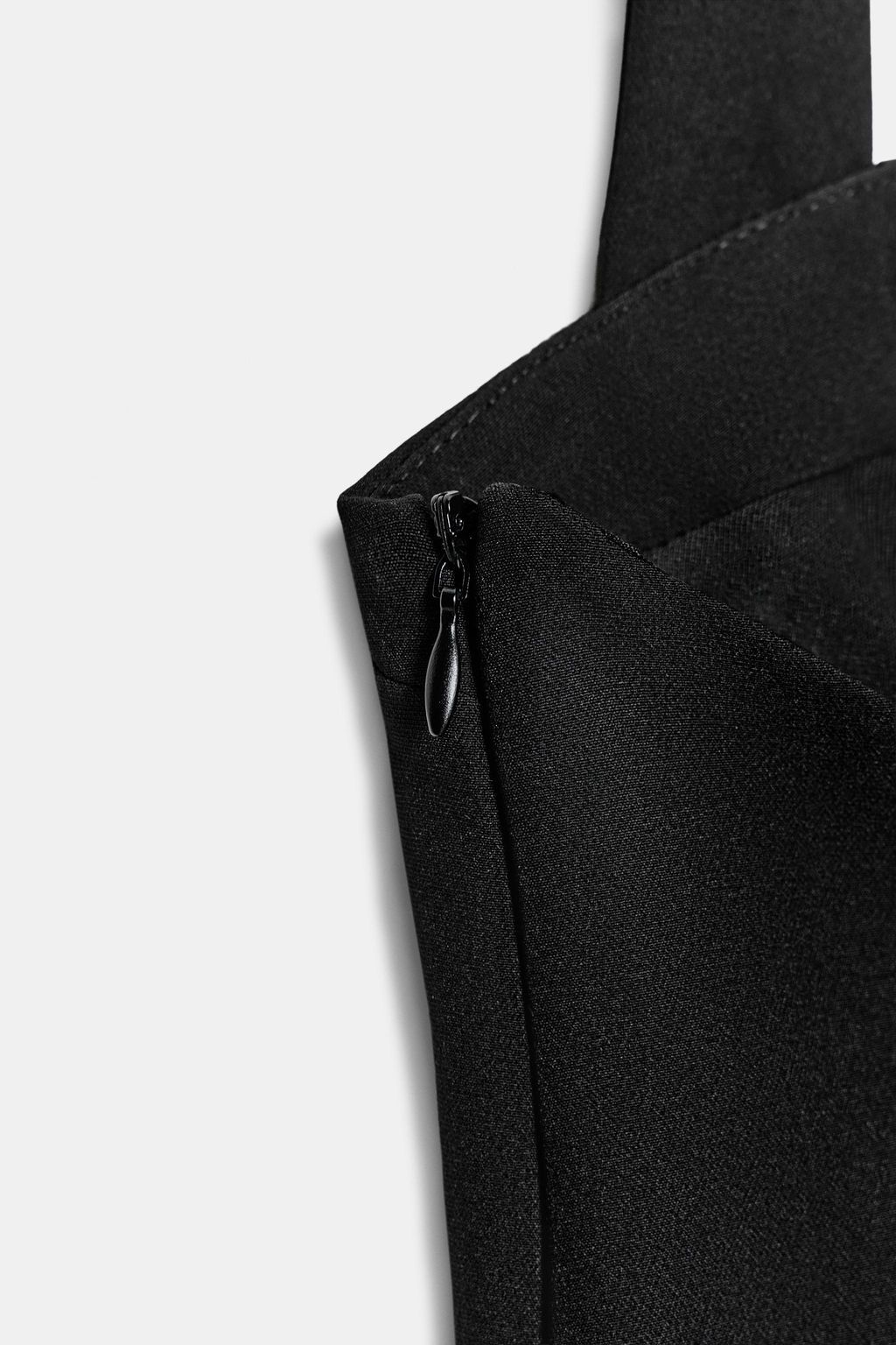 TOP HALTER PLIEGUES / Negro - Zara фото 7