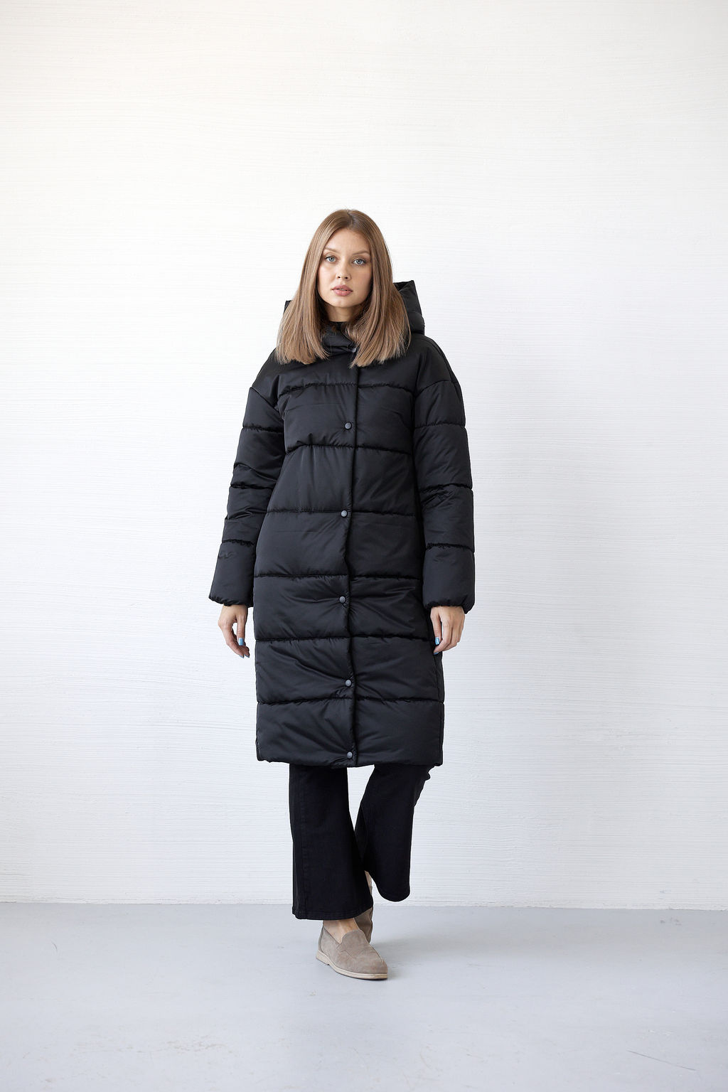 Куртка женская зимняя 25610 (графит) - Kankan фото 11