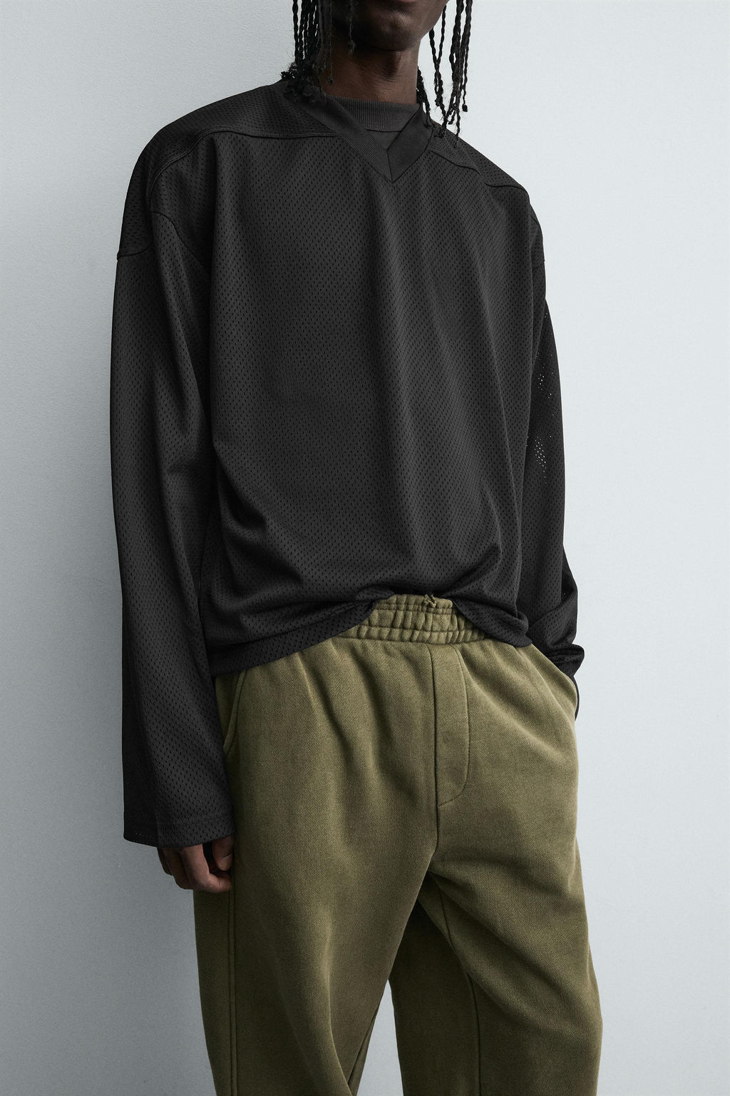 OPEN-TEXTURED T-SHIRT - Zara фото 5