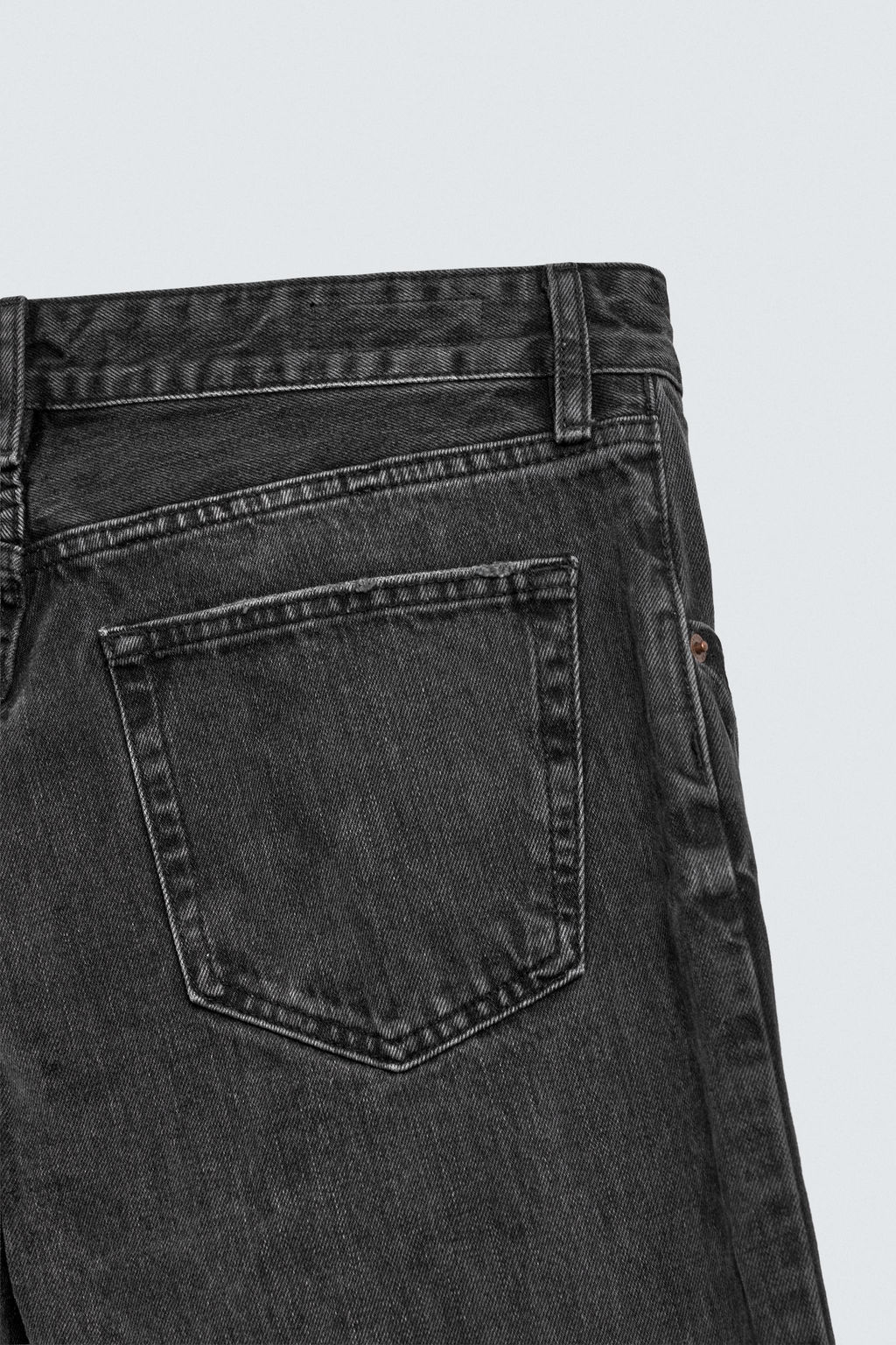JEANS FLARE FIT / Carb?n - Zara фото 4
