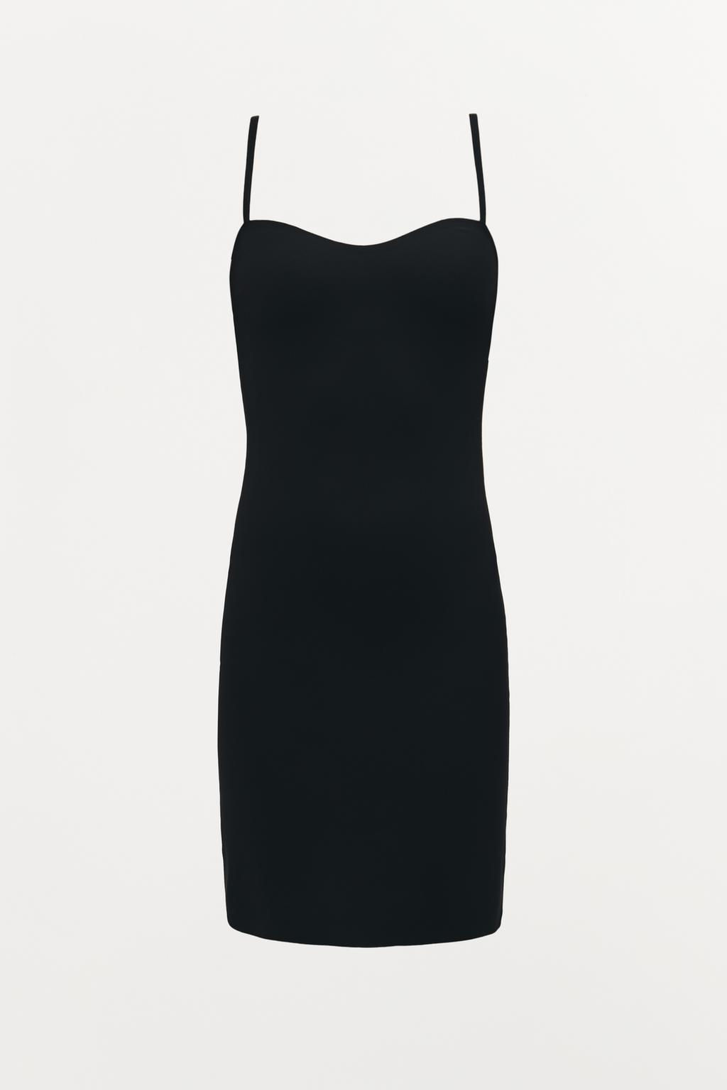 SHORT POLYAMIDE LINED DRESS - Zara фото 5