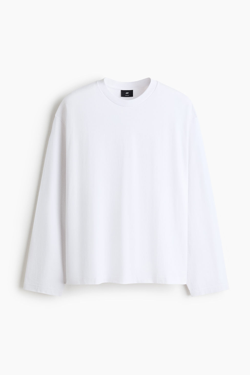 Camiseta de punto de manga larga Oversized Fit - H&m фото 3