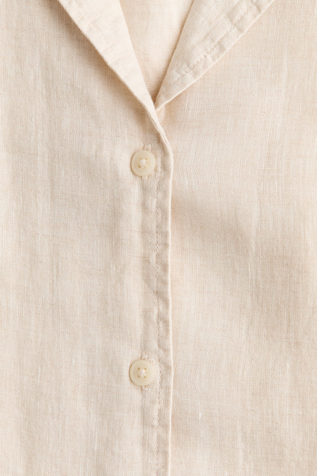 Camisa playera de lino - H&m фото 6