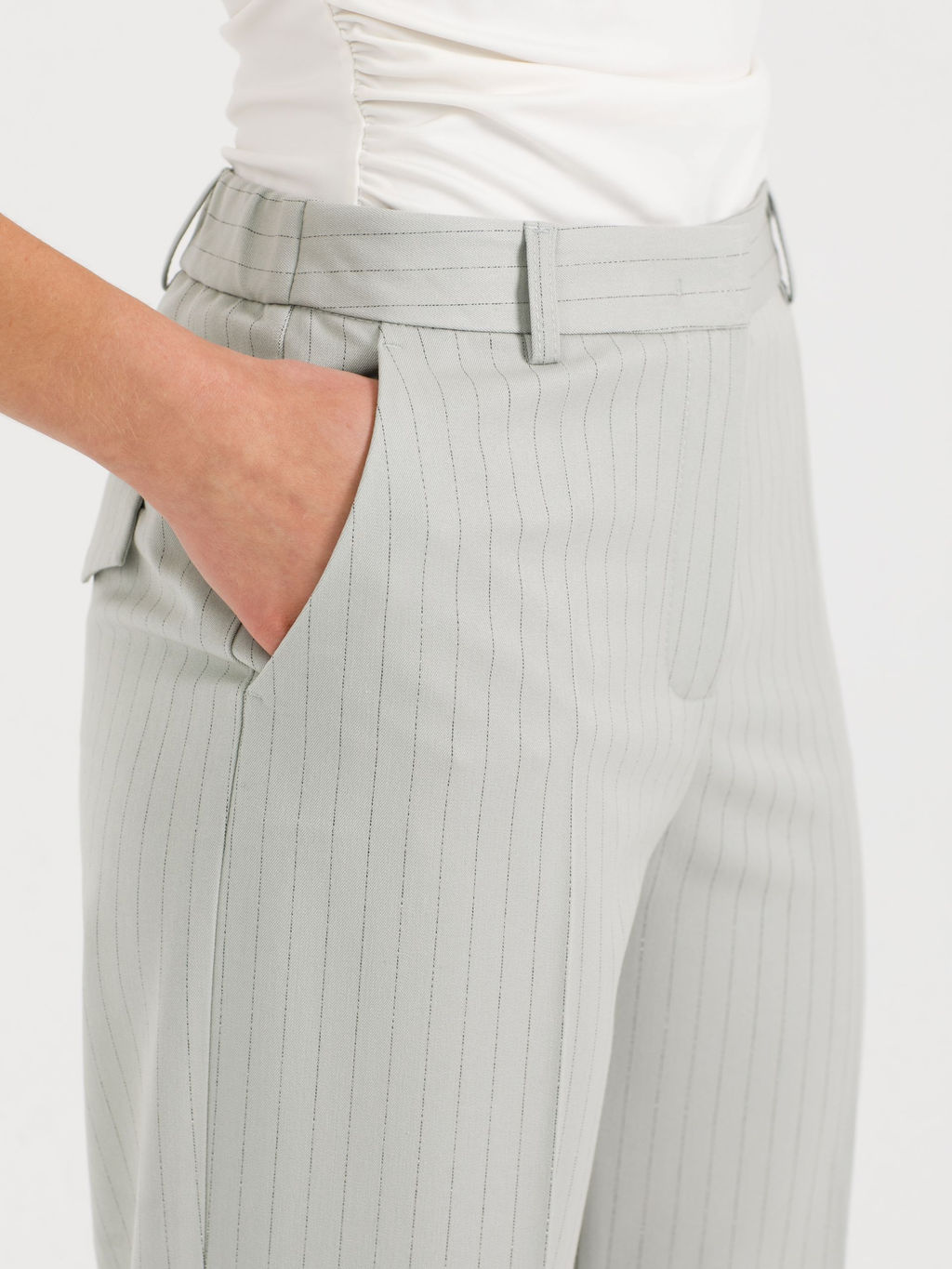 Брюки в полоску - Marchello marchellini фото 5