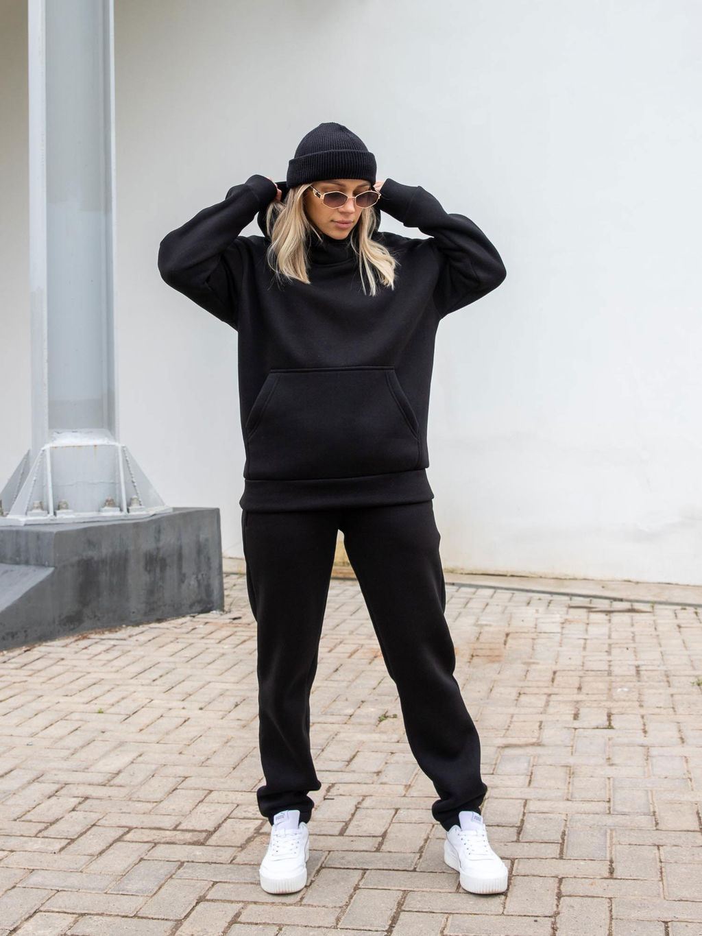 Женский Спортивный костюм БД030 Черный от Спортсоло