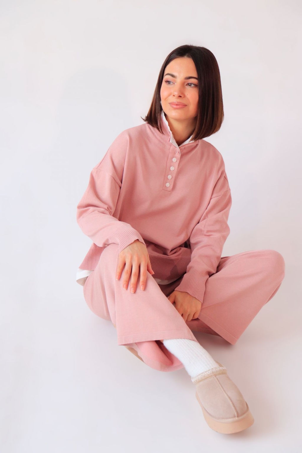 Martichelli Костюм трикотажный пудровый  фото 4