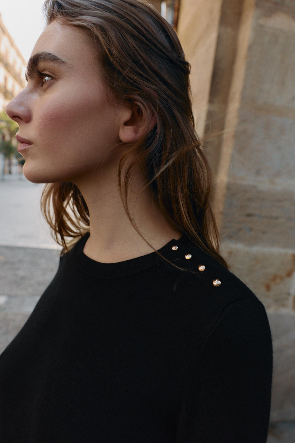 BUTTON KNIT JUMPER - Zara фото 2