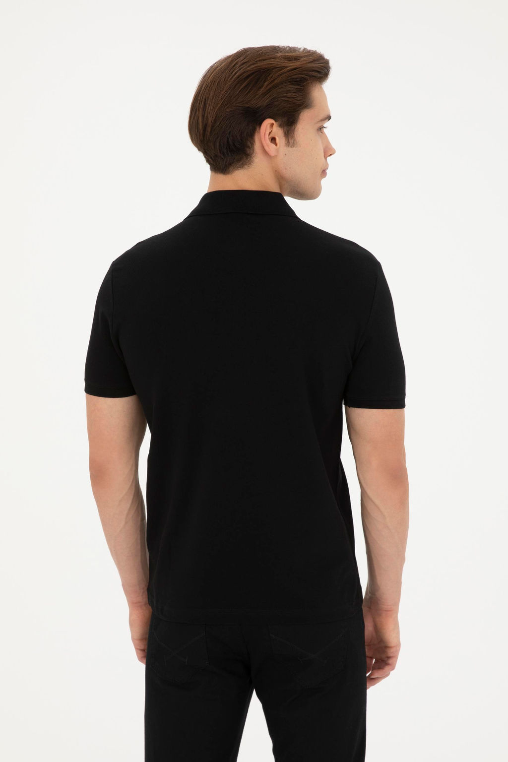Мужская черная базовая футболка Неожиданная скидка в корзине - U.s. polo assn фото 12