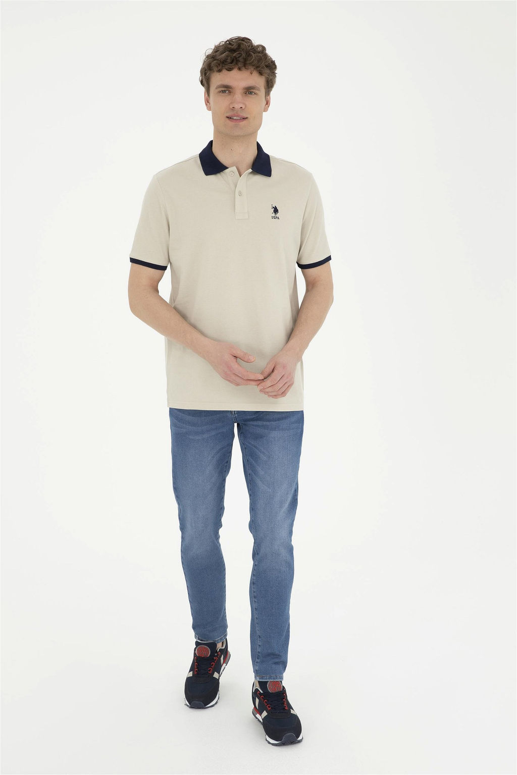 Мужская базовая футболка Stone Неожиданная скидка в корзине - U.s. polo assn фото 4