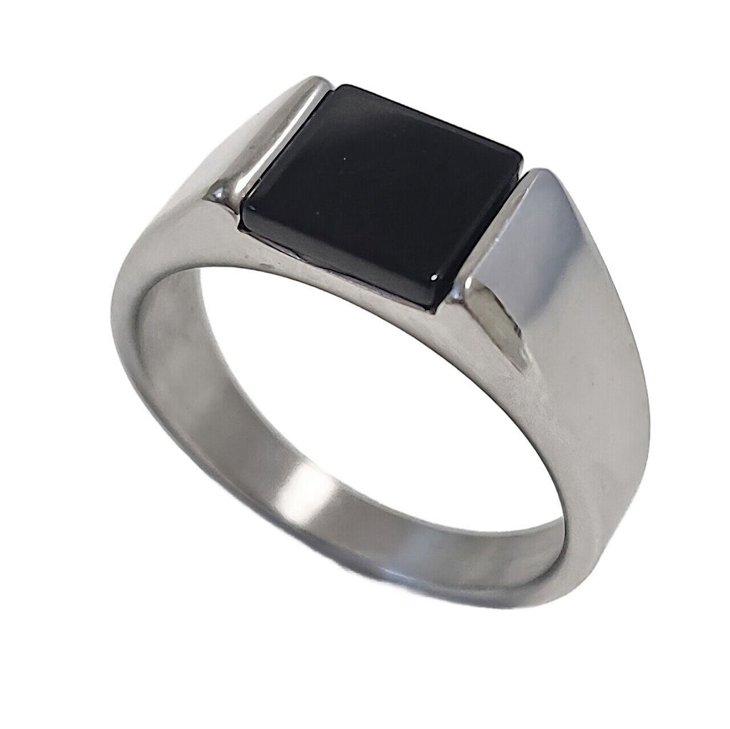 Мужское кольцо из стали