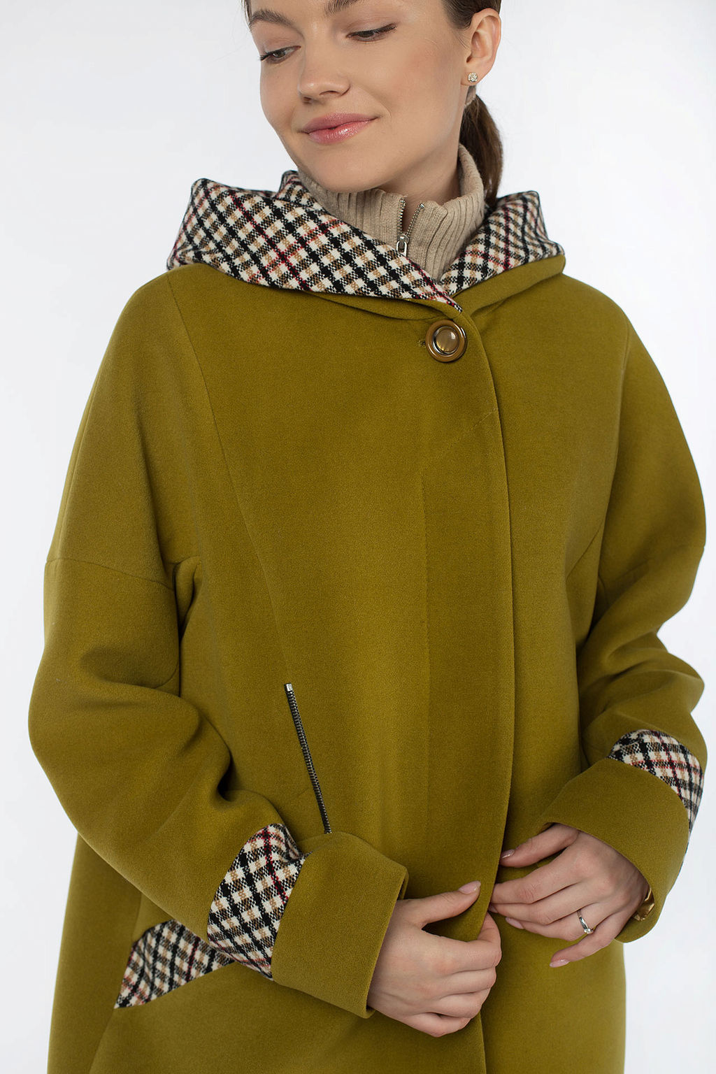 Пальто женское демисезонное - El podio фото 5