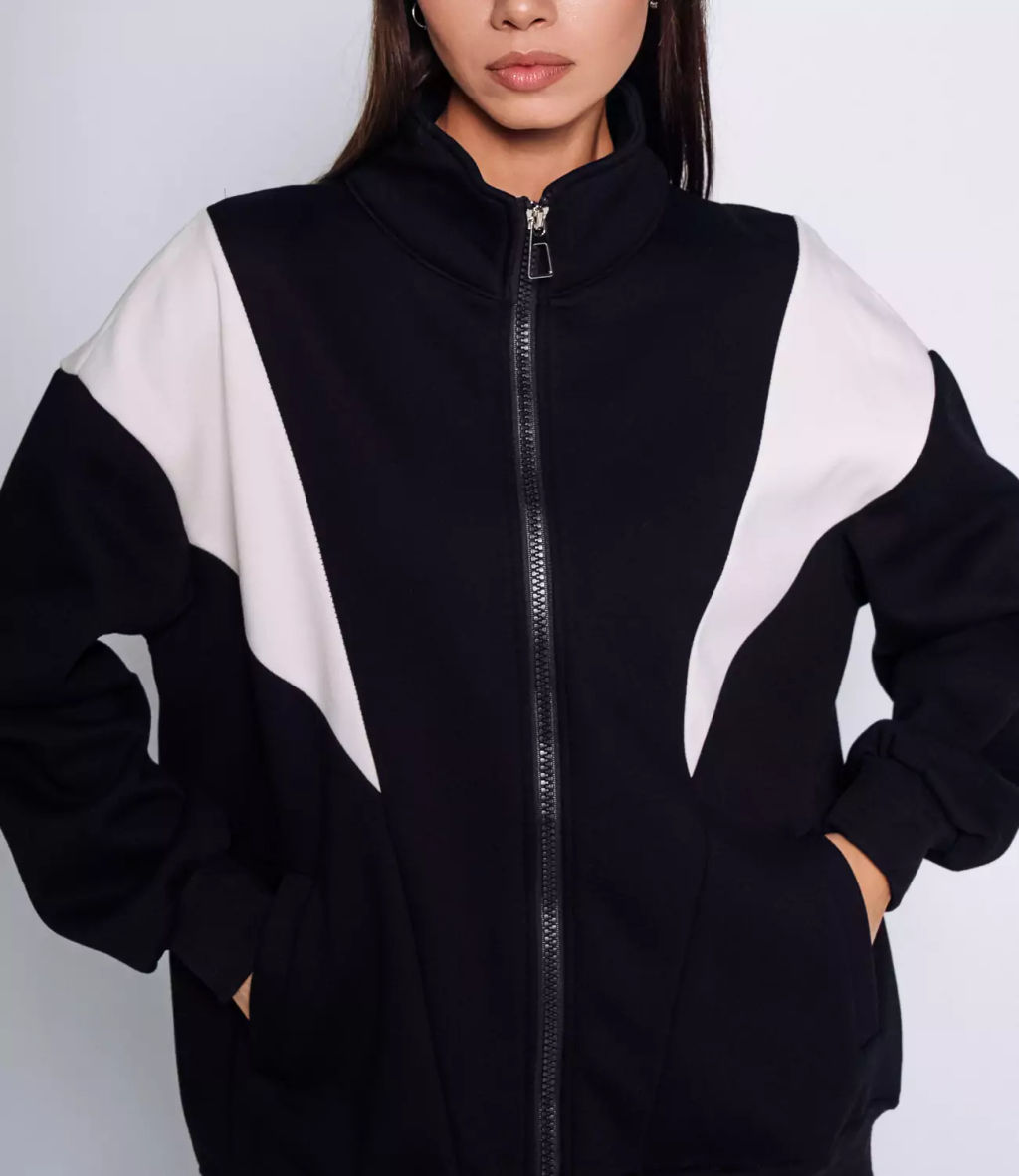 Спортивный костюм #КТ8972, чёрный - Dommod фото 5
