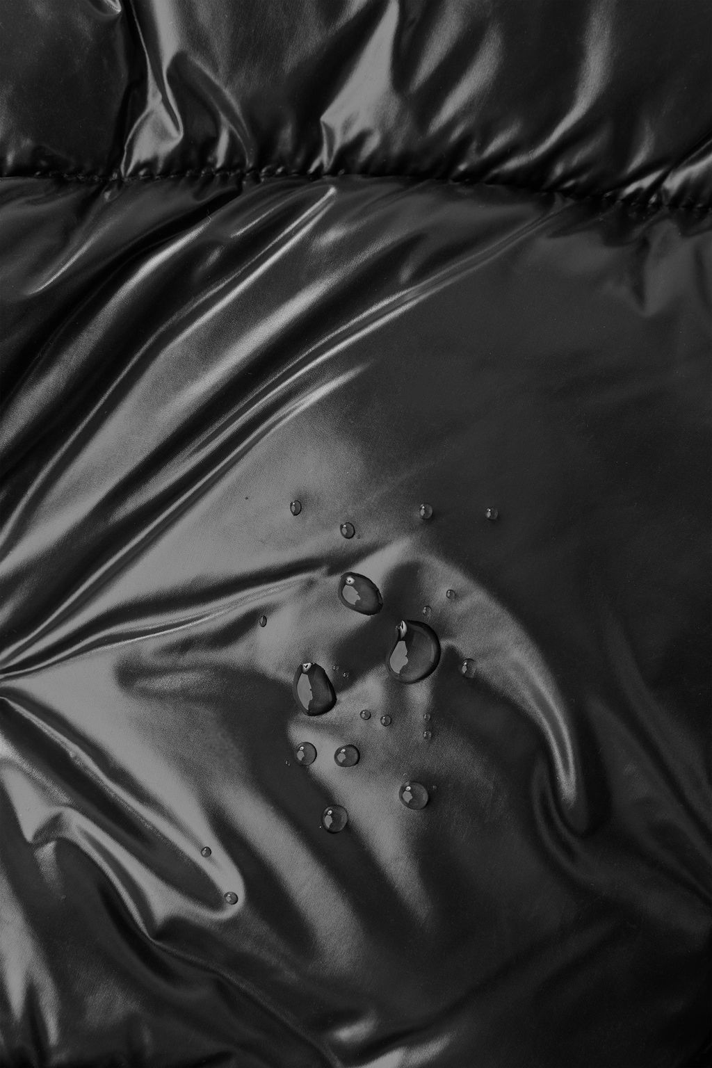 ABRIGO ACOLCHADO CAPUCHA WATER REPELLENT / Negro - Zara фото 11