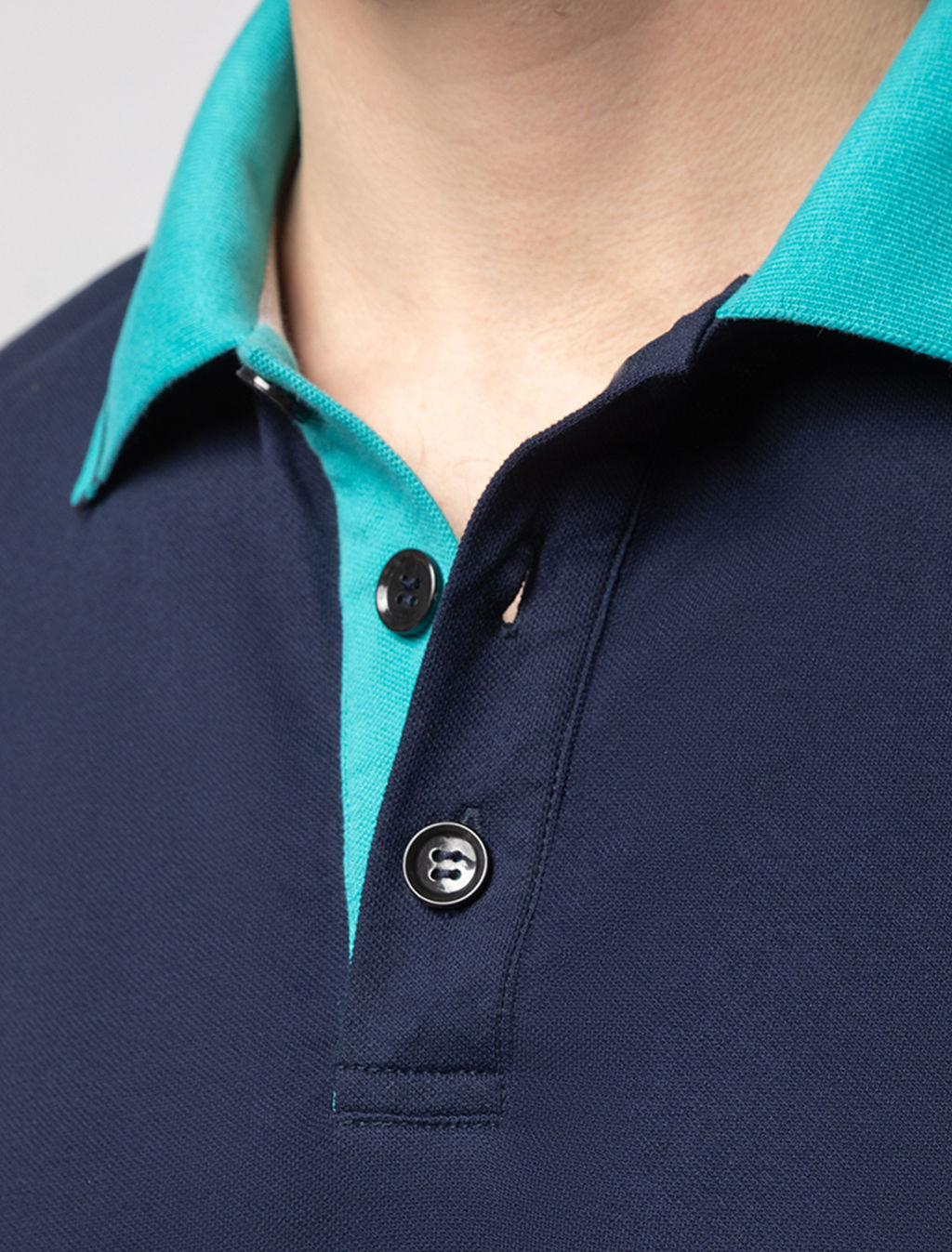 VILATTE / Футболка-поло из трикотажа пике с эластаном  фото 3