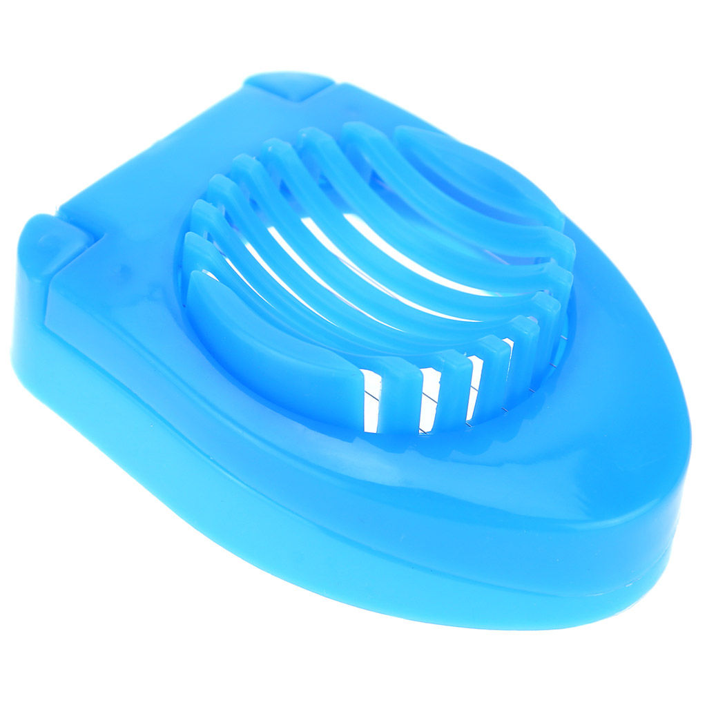 Яйцерезка струнная, пластмассовый корпус Классическая 8х12х4см, цвета микс, в блистере (Китай) - Домашняя мода фото 2