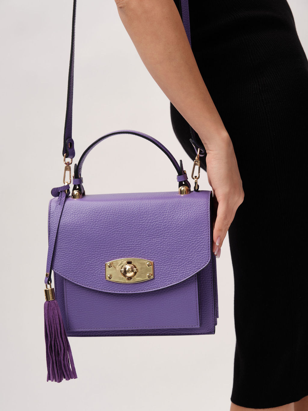 Сумка Azaro 30694 фиолетовый цветок