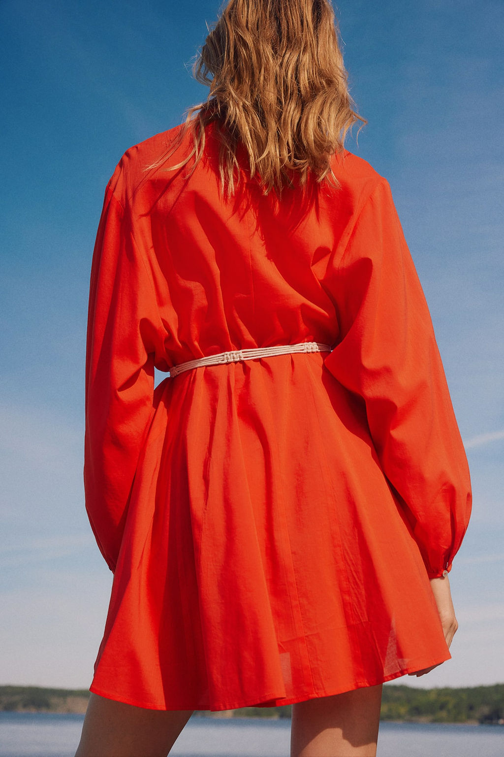 Vestido con cinturon de macrame - H&m фото 4
