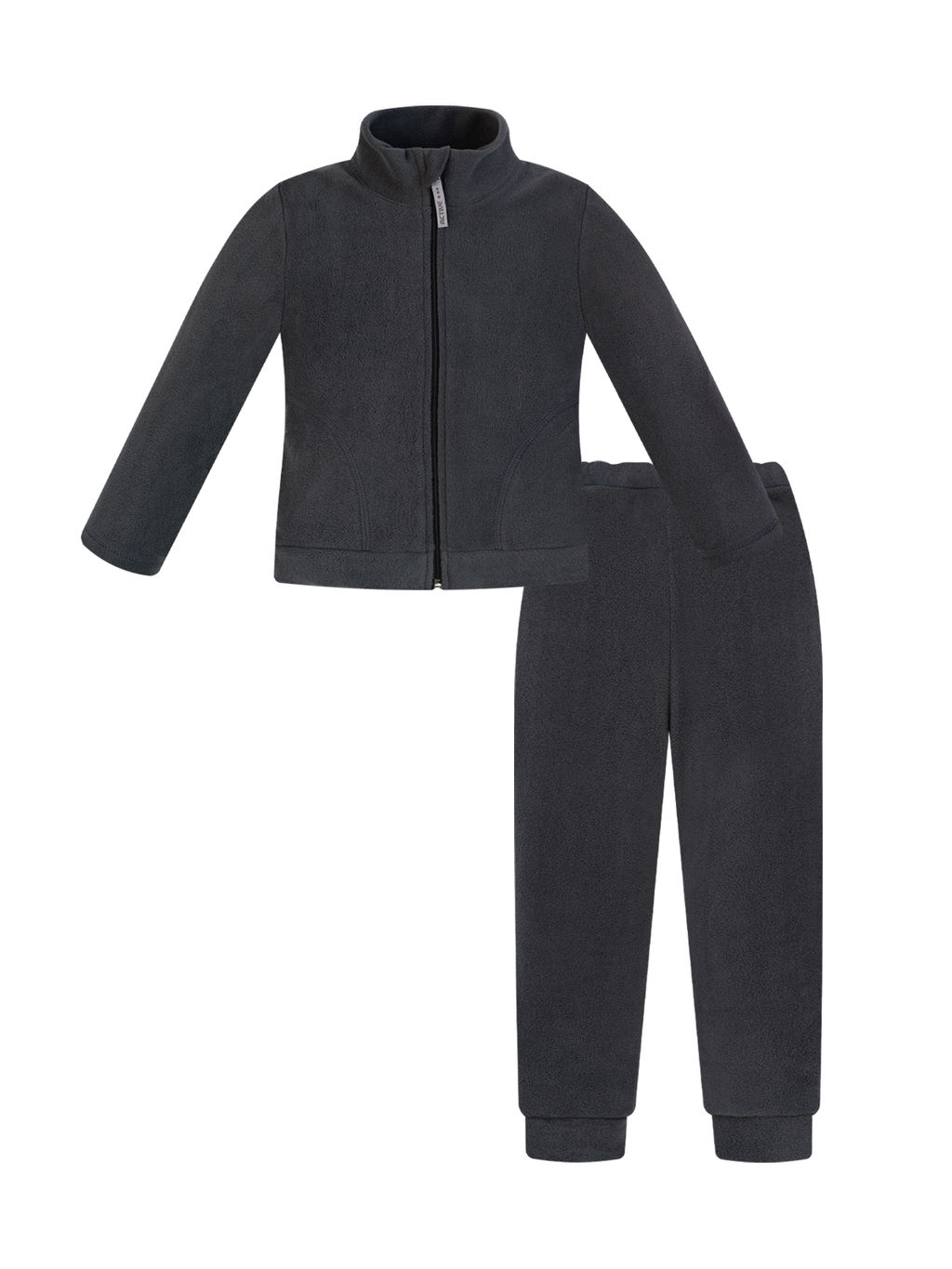 Костюм детский флисовый антрацит 762(ш) (122, 64)