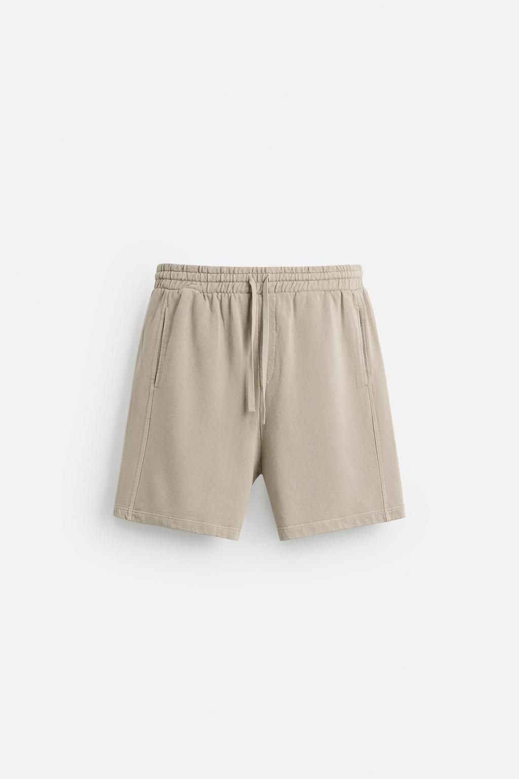 WASHED JOGGER BERMUDA SHORTS - Zara фото 8